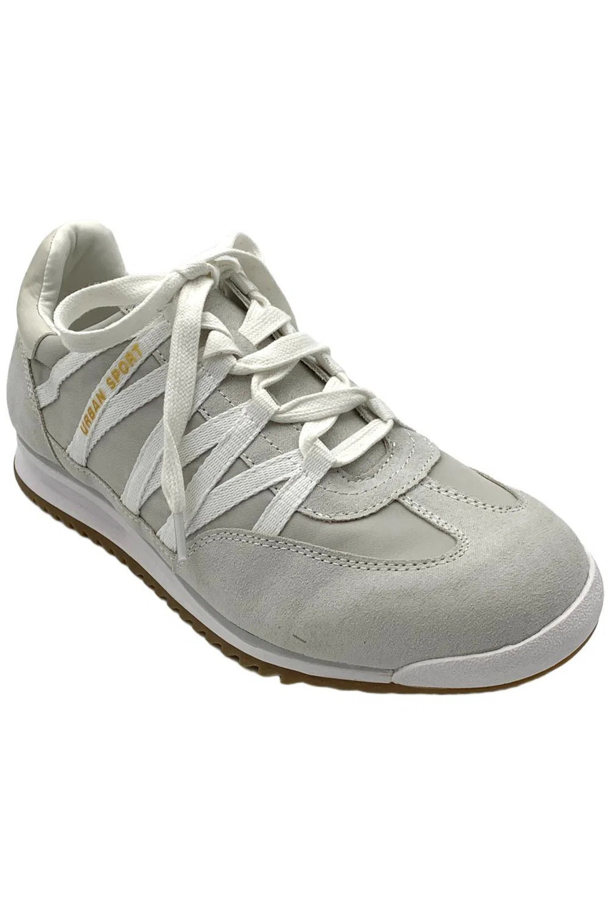 Urban Sport Women's Aggie Sneaker Light Gray - Medium